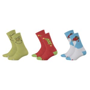 Crocs Socks The Grinch 3 Pack