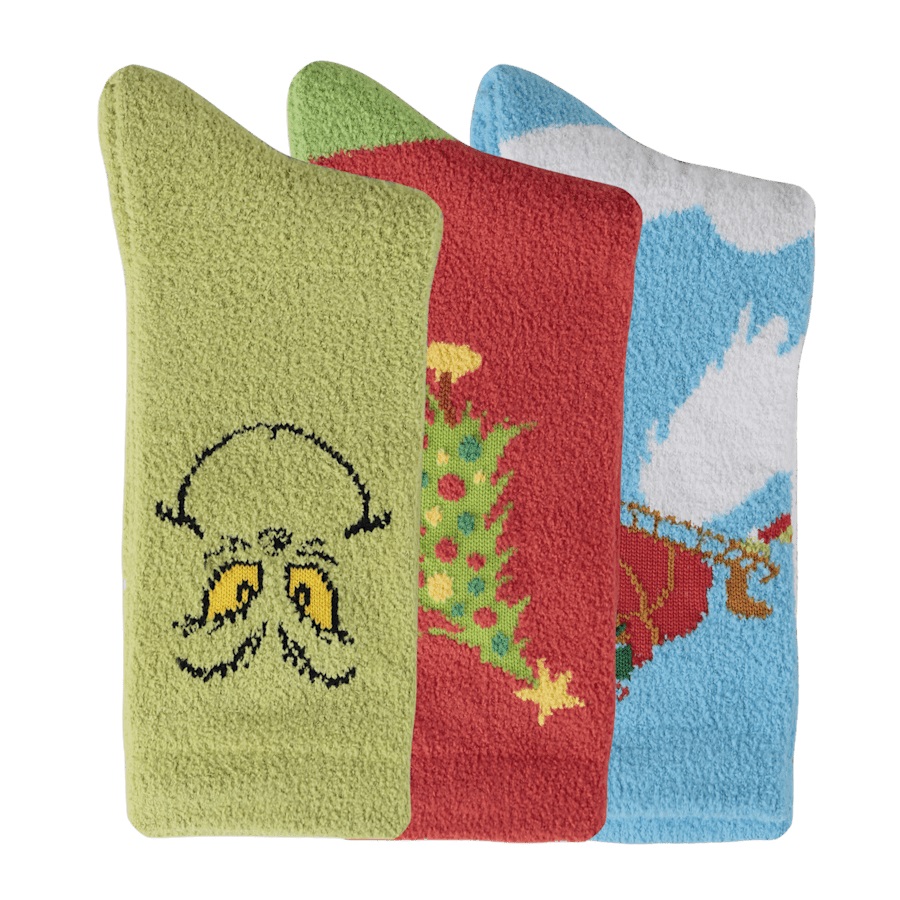 Crocs Socks The Grinch 3 Pack - Image 3