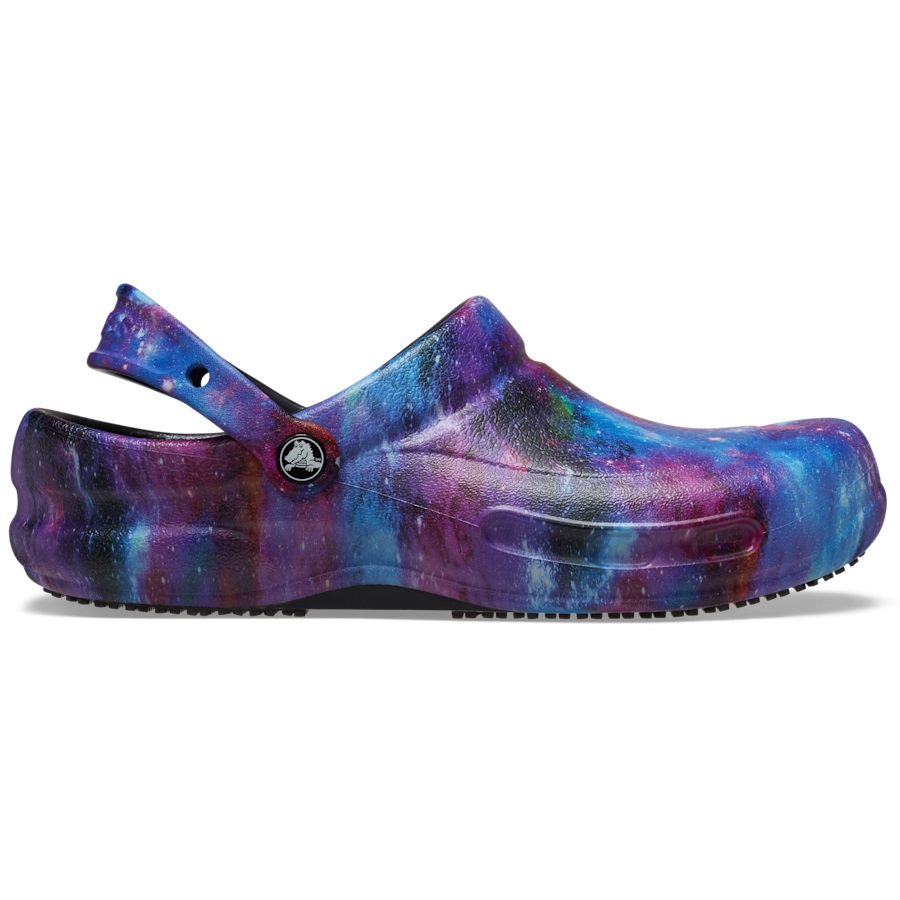 Bistro Graphic Slip Resistant Work Clog