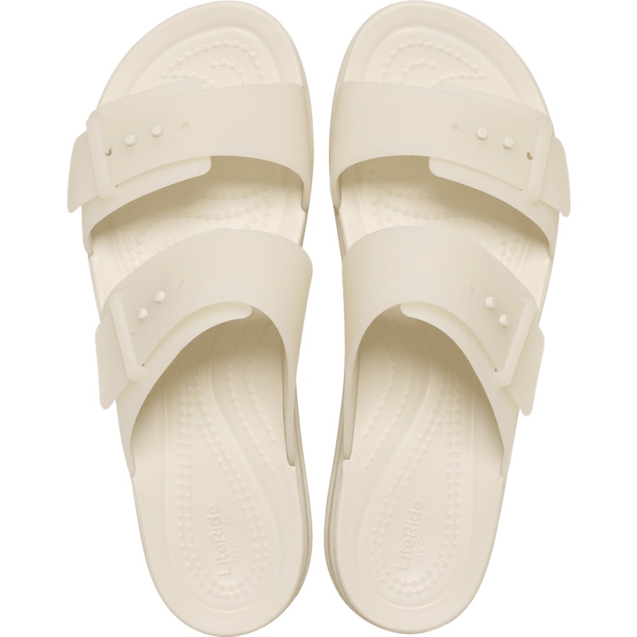 Brooklyn Buckle Frosted Low Wedge - Image 3