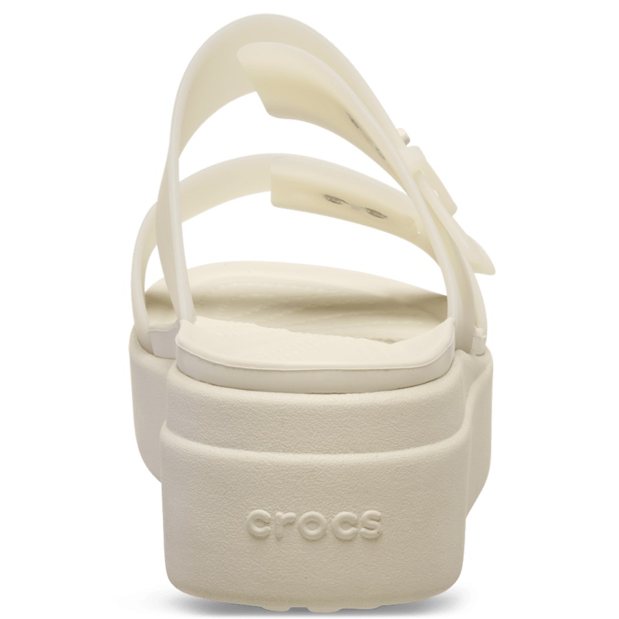 Brooklyn Buckle Frosted Low Wedge - Image 5